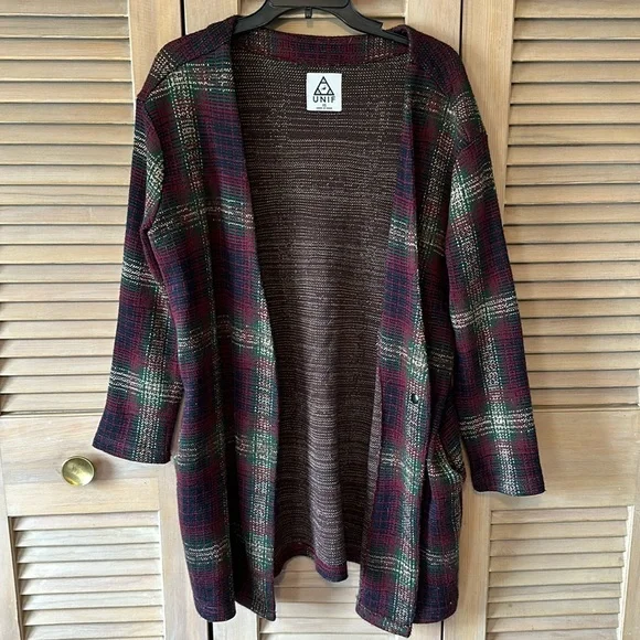 Rare UNIF Nevermind Oversized Duster Cardigan - Picture 2 of 4